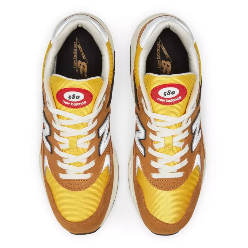 New Balance 580 Real Mad Brown Brown / Gold / Grey (MT580AB2)