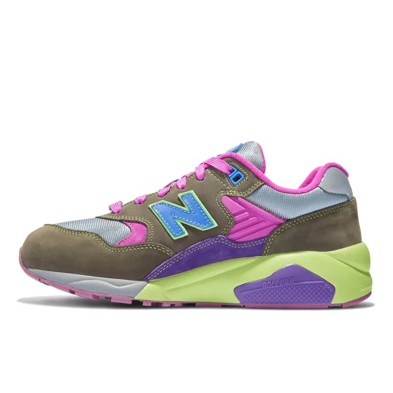 New Balance 580 Stray Rats Khaki Purple Khaki / Grey / Purple-green (MT580ST2)