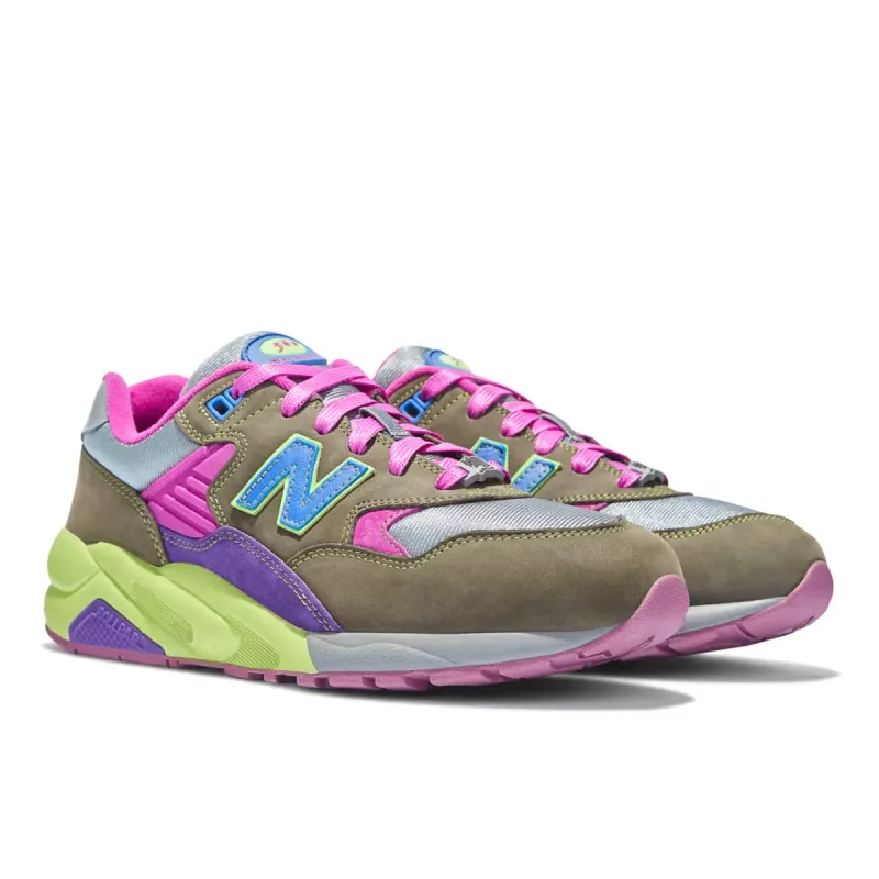 New Balance 580 Stray Rats Khaki Purple Khaki / Grey / Purple-green (MT580ST2)