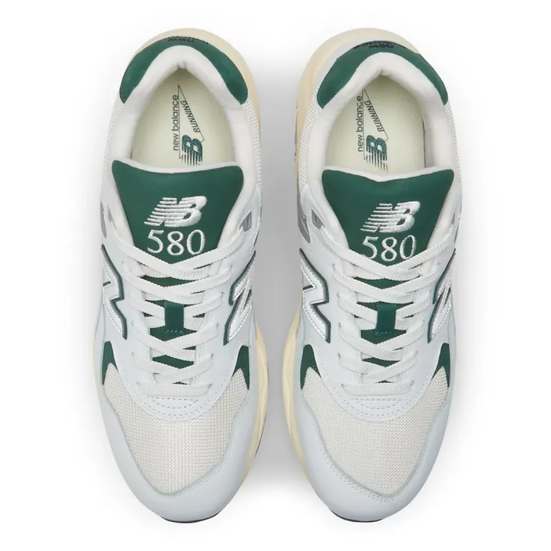 New Balance 580 White Nightwatch Green White / Nightwatch Green / Sea Salt (MT580RCA)