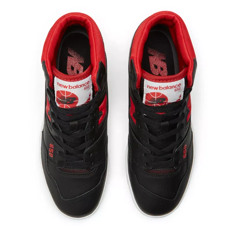 New Balance 650R Black Red Black / Red / White (BB650RBR)