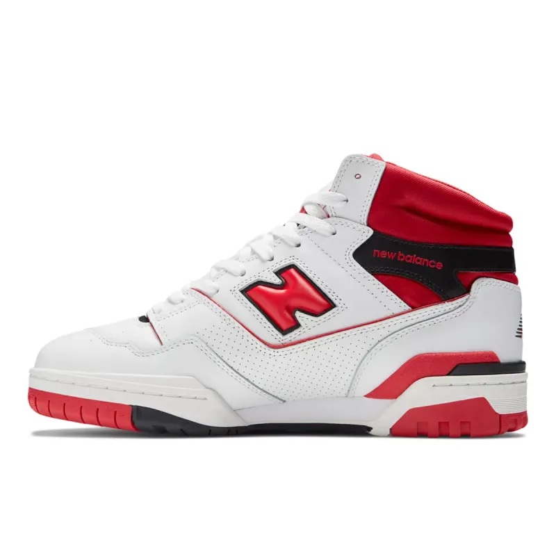 New Balance 650R White Red White / Red (BB650RWR)