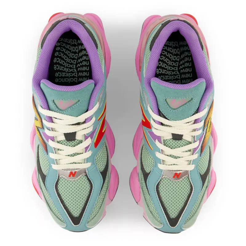 New Balance 9060 “Warped” Sage / Yellow / Pink (U9060WRB)