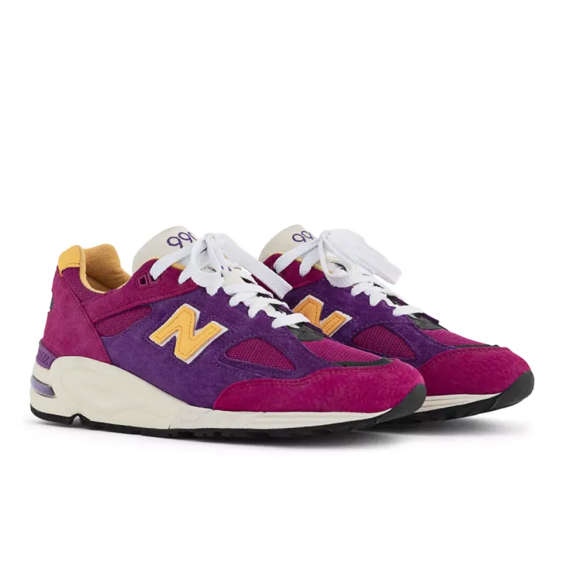 New Balance 990v2 MiUSA Teddy Santis Purple Yellow Purple / Yellow (M990PY2)