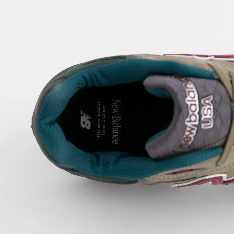 New Balance 990v3 MiUSA Teddy Santis Olive Green Green / Purple (M990GP3)
