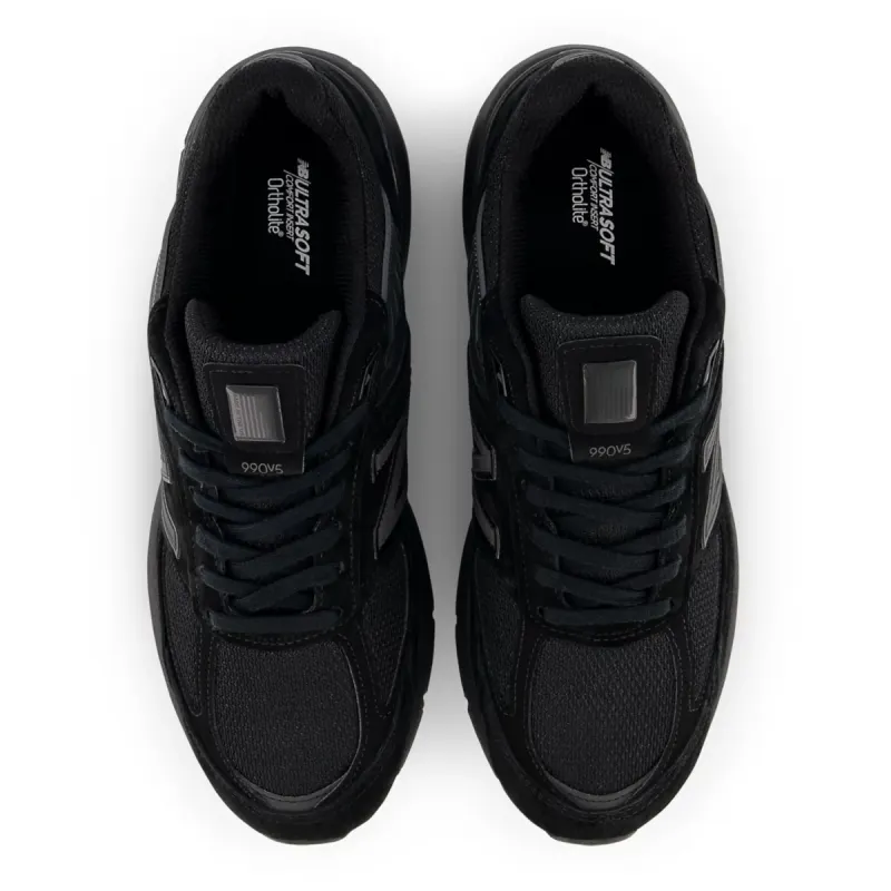 New Balance 990v5 Made In USA Triple Black Black / Black / Black (M990BB5)
