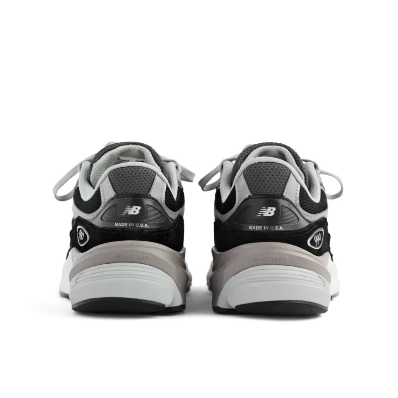 New Balance 990v6 MiUSA Black Grey White Black / White (M990BK6)