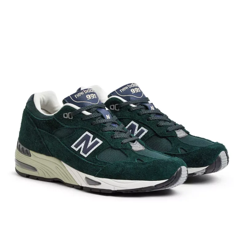 New Balance 991 Made in UK “Ponderosa Pine” Ponderosa Pine / Coconut Milk / Outerspace (M991GGN)