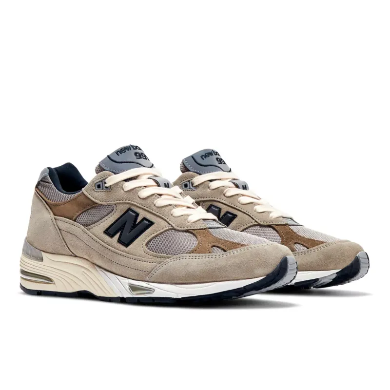 New Balance 991 MiUK JJJJound Grey Olive (W) Cobblestone / Covert Green / Black (W991JJA)