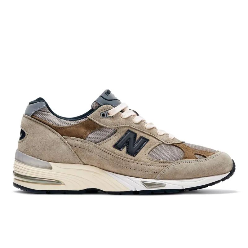 New Balance 991 MiUK JJJJound Grey Olive (W) Cobblestone / Covert Green / Black (W991JJA)