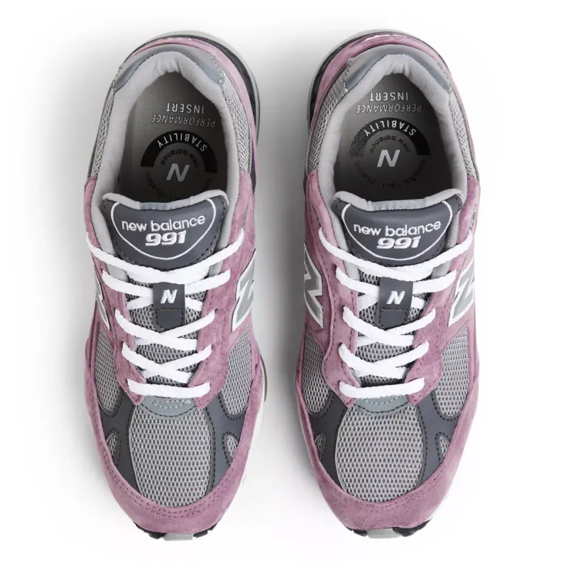 New Balance 991 ‘Pink Suede’ (W) Pink Suede / Grey / White (W991PGG)