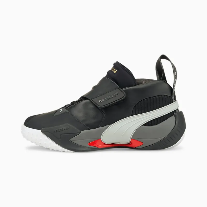 Puma Court Basketball Balmain ‘Puma Black’ Puma Black / High Risk Red (195683_01)
