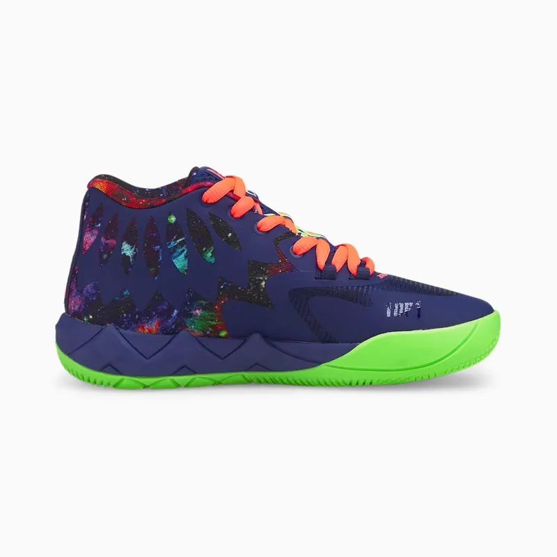 Puma LaMelo Ball MB.01 Galaxy Elektro Blue / Green Gecko (376677-07)