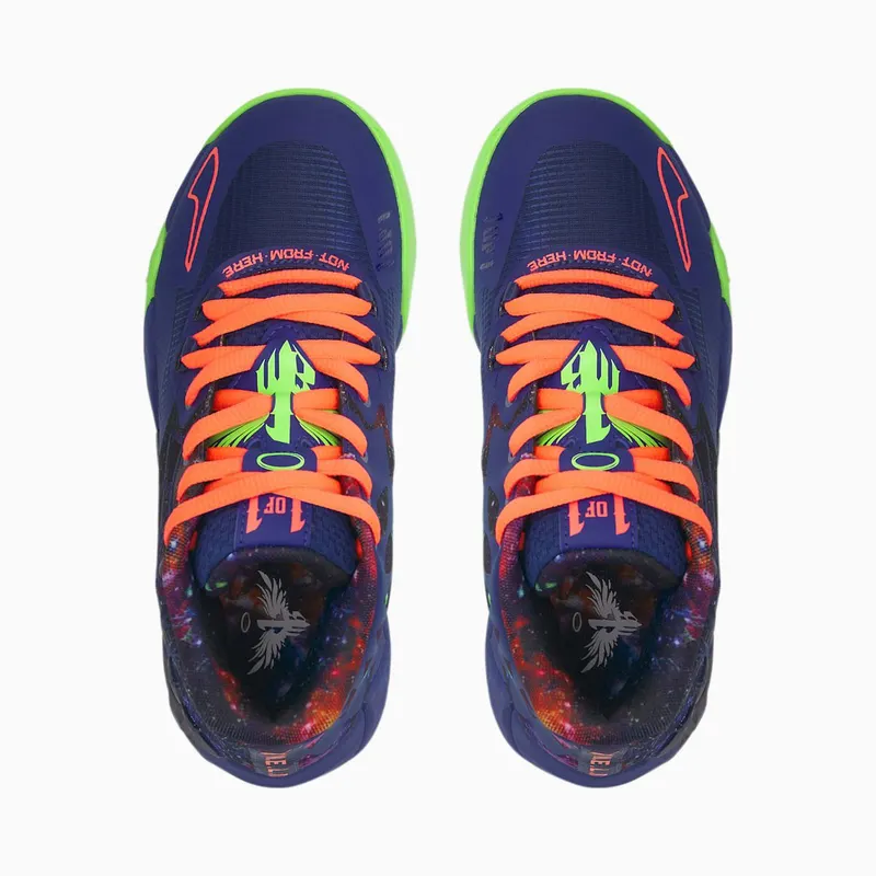 Puma LaMelo Ball MB.01 Galaxy Elektro Blue / Green Gecko (376677-07)