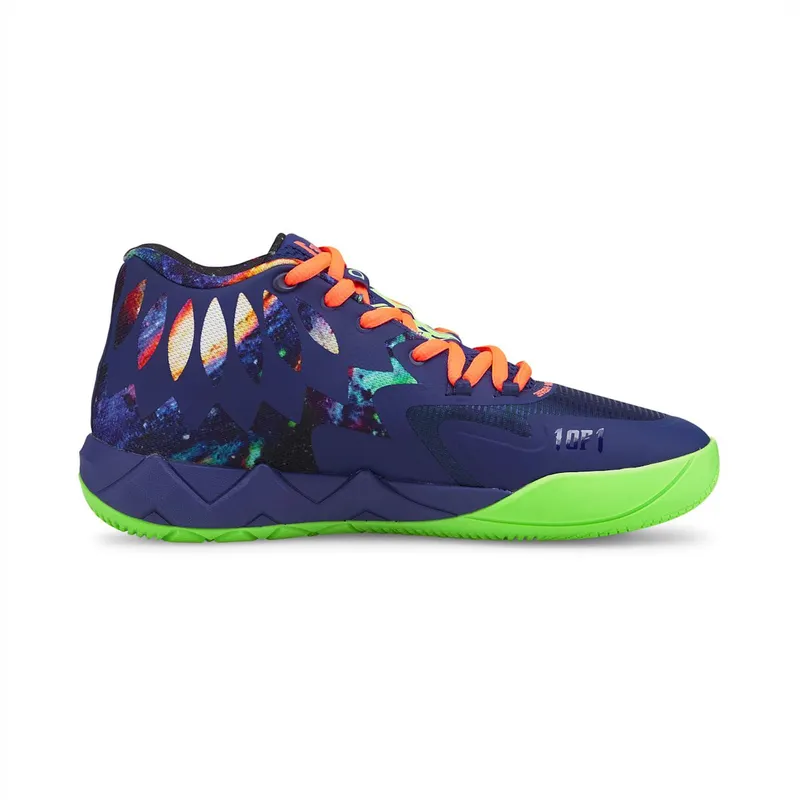 Puma LaMelo Ball MB.01 Galaxy (GS) Elektro Blue / Green Gecko (376887-07)