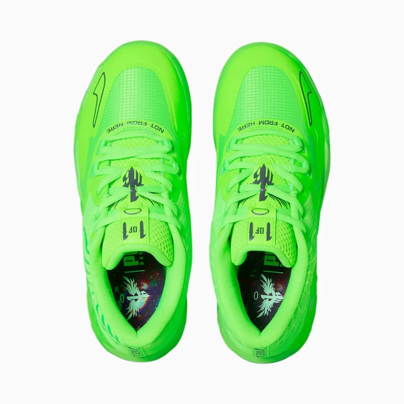 Puma LaMelo Ball MB.01 Lo Green Gecko Green Gecko / Castlerock (376941-07)