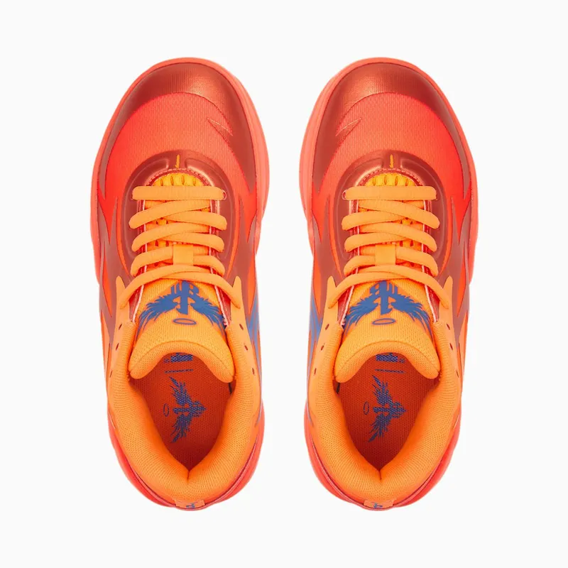 Puma LaMelo Ball MB.02 Supernova (GS) Fiery Coral / Ultra Orange (377403-01)