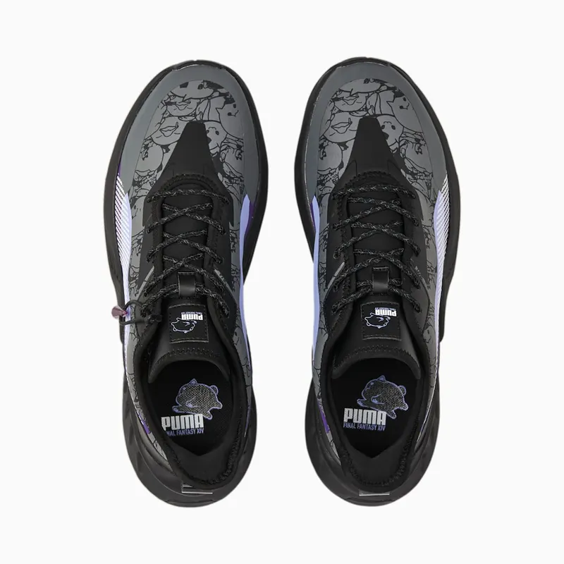 Puma Maco SL Final Fantasy XIV ‘Black’ Black / Grey / Purple (307602_01)