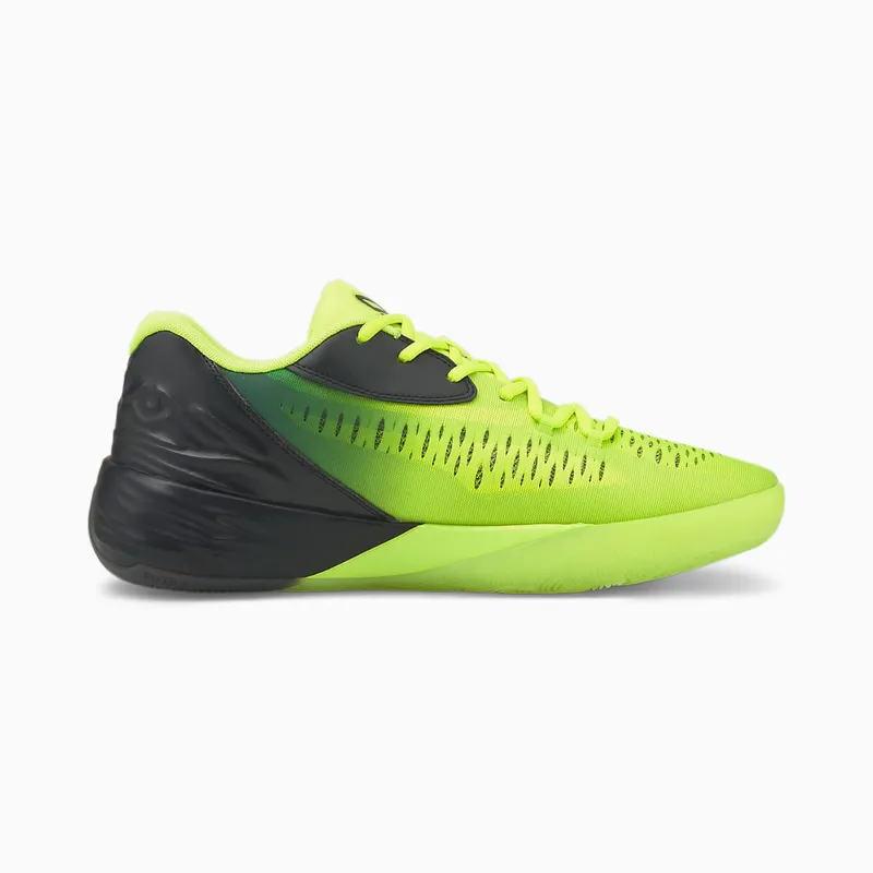 Puma Stewie 1 “Quiet Fire” Lime Squeeze-puma Black (378255_01)