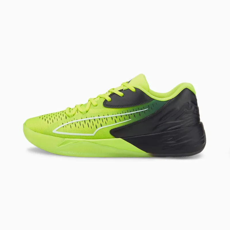 Puma Stewie 1 “Quiet Fire” Lime Squeeze-puma Black (378255_01)