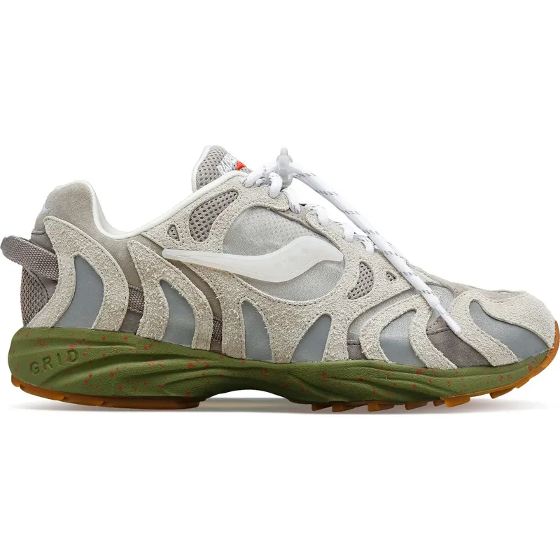 Saucony Grid Azura 2000 Raised By Wolves Grey / White / Green (S70737-2)