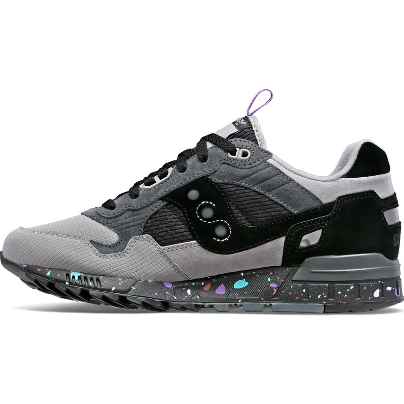 Saucony Shadow 5000 Albino & Preto Grey / Dark Grey / Black / Purple (S70688-1)