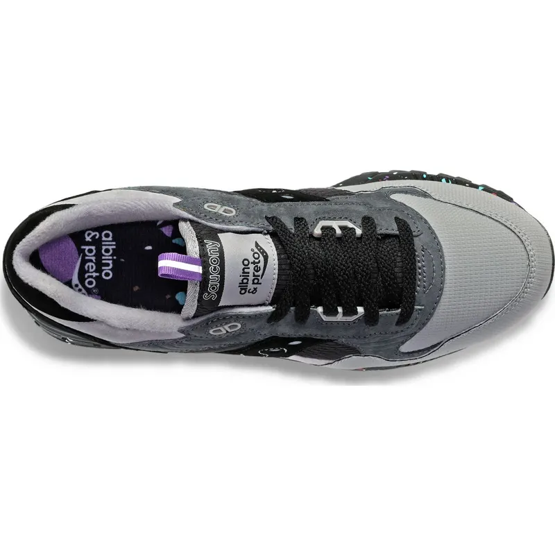 Saucony Shadow 5000 Albino & Preto Grey / Dark Grey / Black / Purple (S70688-1)