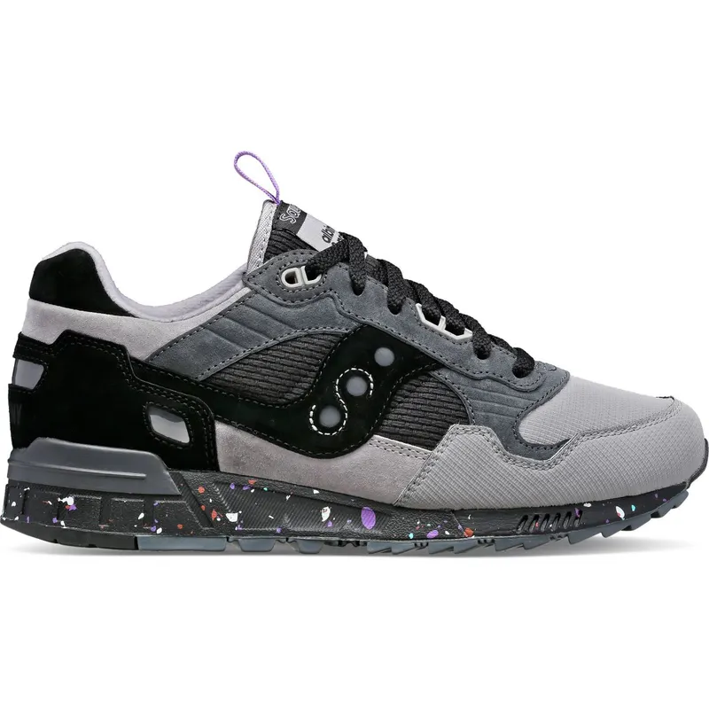 Saucony Shadow 5000 Albino & Preto Grey / Dark Grey / Black / Purple (S70688-1)