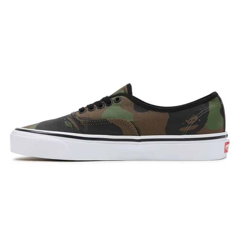Vans Authentic 44 DX Bape 1st Camo Green / Black / Brown / White (VN0A38EN7BC)