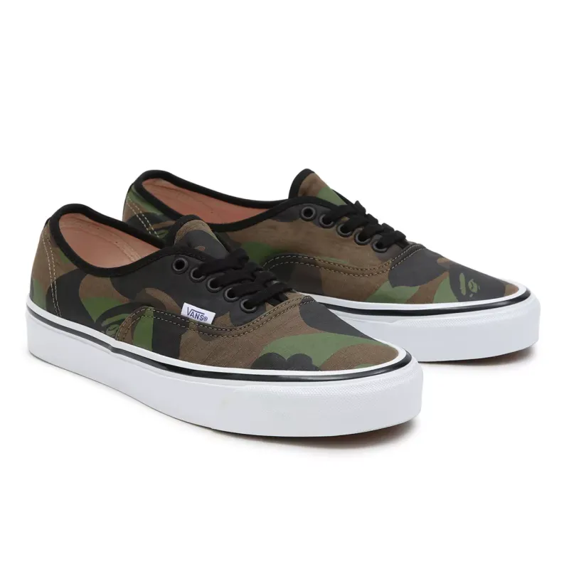 Vans Authentic 44 DX Bape 1st Camo Green / Black / Brown / White (VN0A38EN7BC)