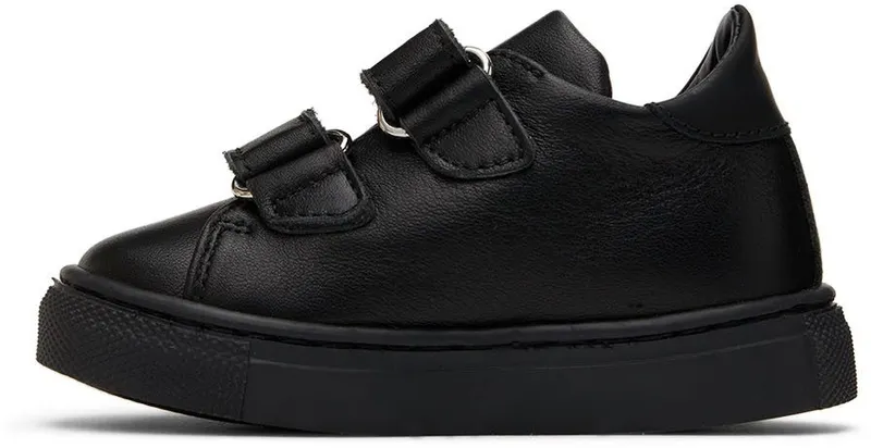 Moschino Baby Black Velcro Sneakers (71681)