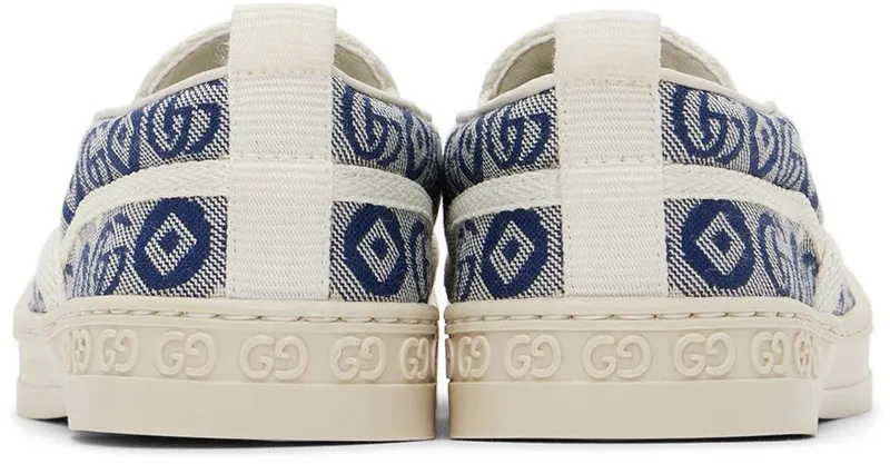 Gucci Baby Blue Tennis 1977 Sneakers (702936 U4G10)