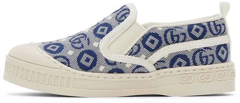 Gucci Baby Blue Tennis 1977 Sneakers (702936 U4G10)