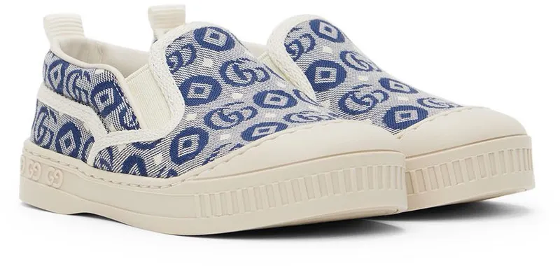Gucci Baby Blue Tennis 1977 Sneakers (702936 U4G10)