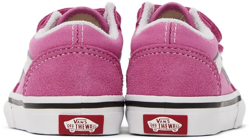 Vans Baby Pink Old Skool V Sneakers (VN0005W2YOL)