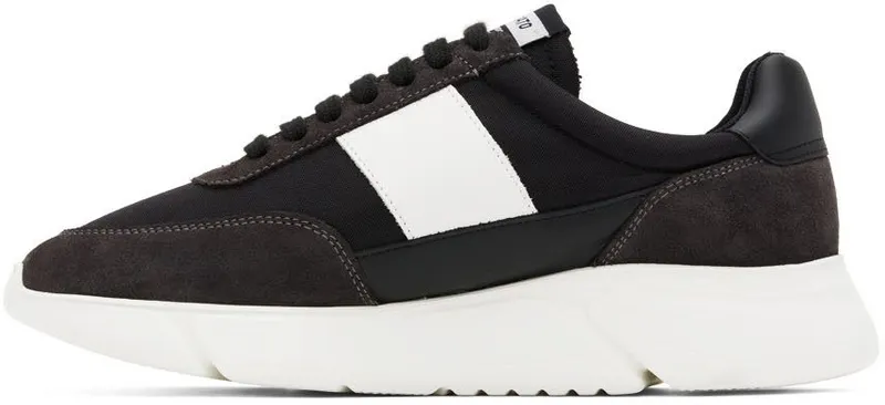 Axel Arigato Black & White Genesis Vintage Runner Sneakers (F0084056)