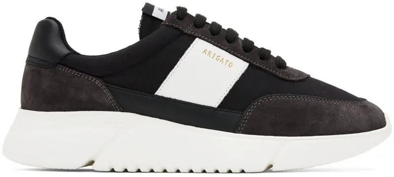 Axel Arigato Black & White Genesis Vintage Runner Sneakers (F0084056)
