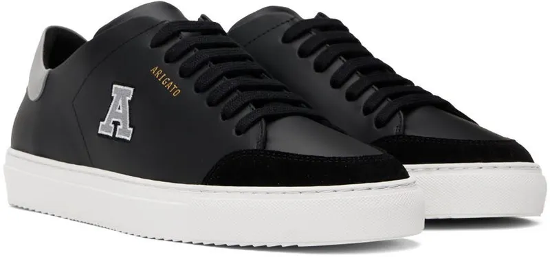 Axel Arigato Black Clean 90 College A Sneakers (F0549001)