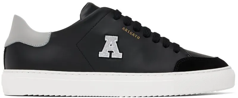 Axel Arigato Black Clean 90 College A Sneakers (F0549001)