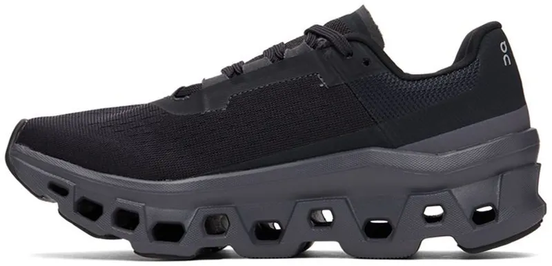 On Black Cloudmonster Sneakers (61.99024)