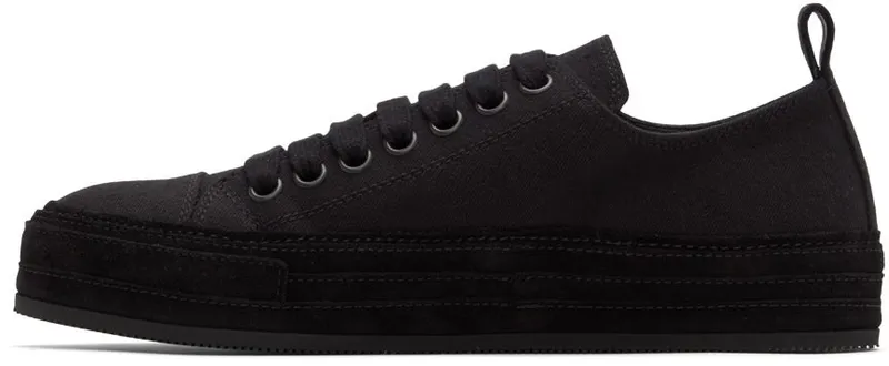 Ann Demeulemeester Black Denim Gert Sneakers (2201-W-N03-185-099)