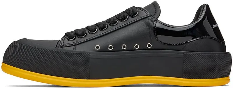 Alexander McQueen Black Joey Sneakers (705201WICEB)