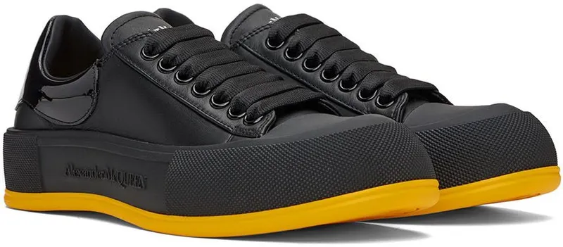 Alexander McQueen Black Joey Sneakers (705201WICEB)