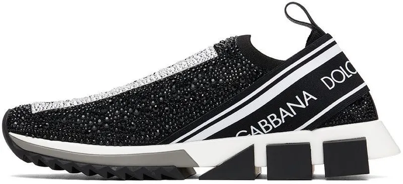 Dolce & Gabbana Black Sorrento Sneakers (CS1724AZ325)