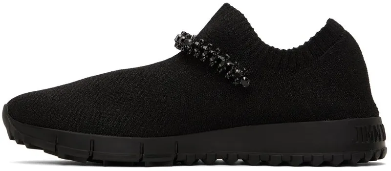 Jimmy Choo Black Verona Sneakers (VERONA KOY)