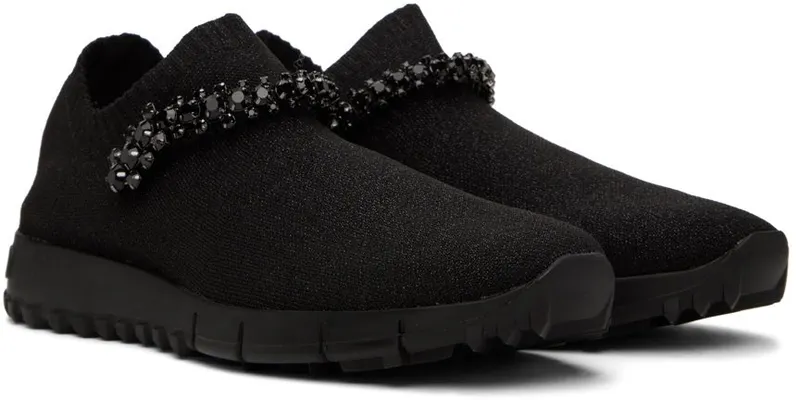Jimmy Choo Black Verona Sneakers (VERONA KOY)