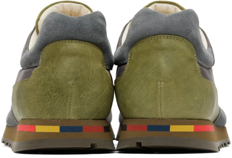Paul Smith Gray & Khaki Jeco Sneakers (M1S-VLO14-JECO)