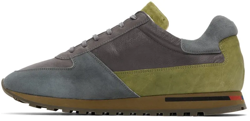 Paul Smith Gray & Khaki Jeco Sneakers (M1S-VLO14-JECO)