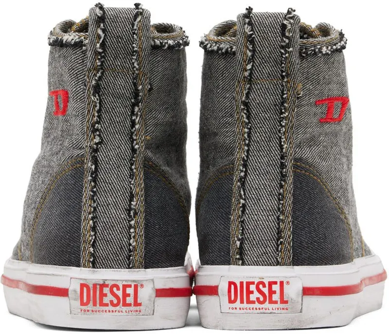 Diesel Gray S-Athos Sneakers (Y02949P4648)