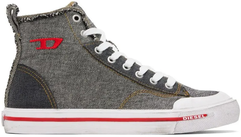 Diesel Gray S-Athos Sneakers (Y02949P4648)